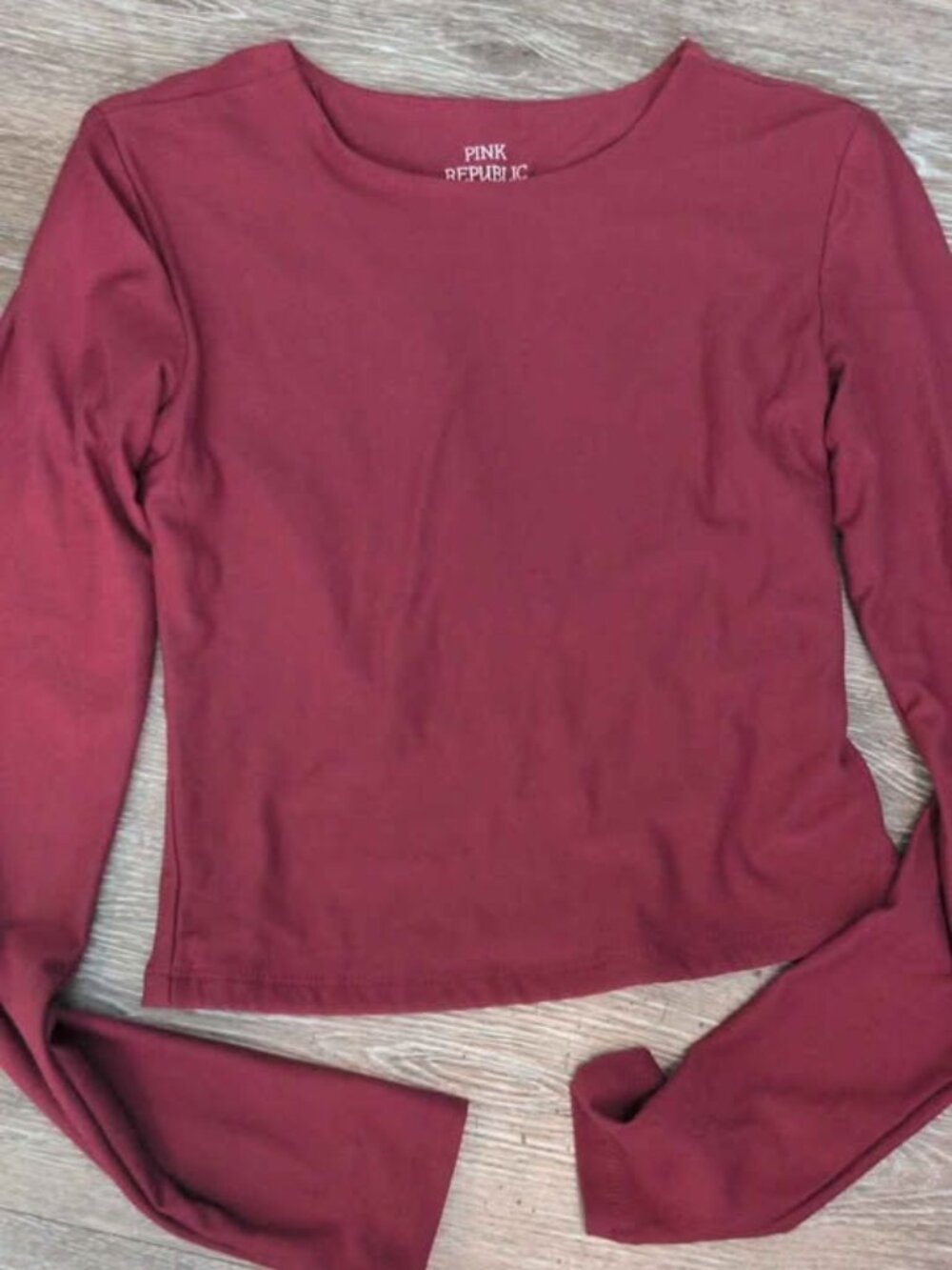 Pink Republic Long Sleeve Top xs